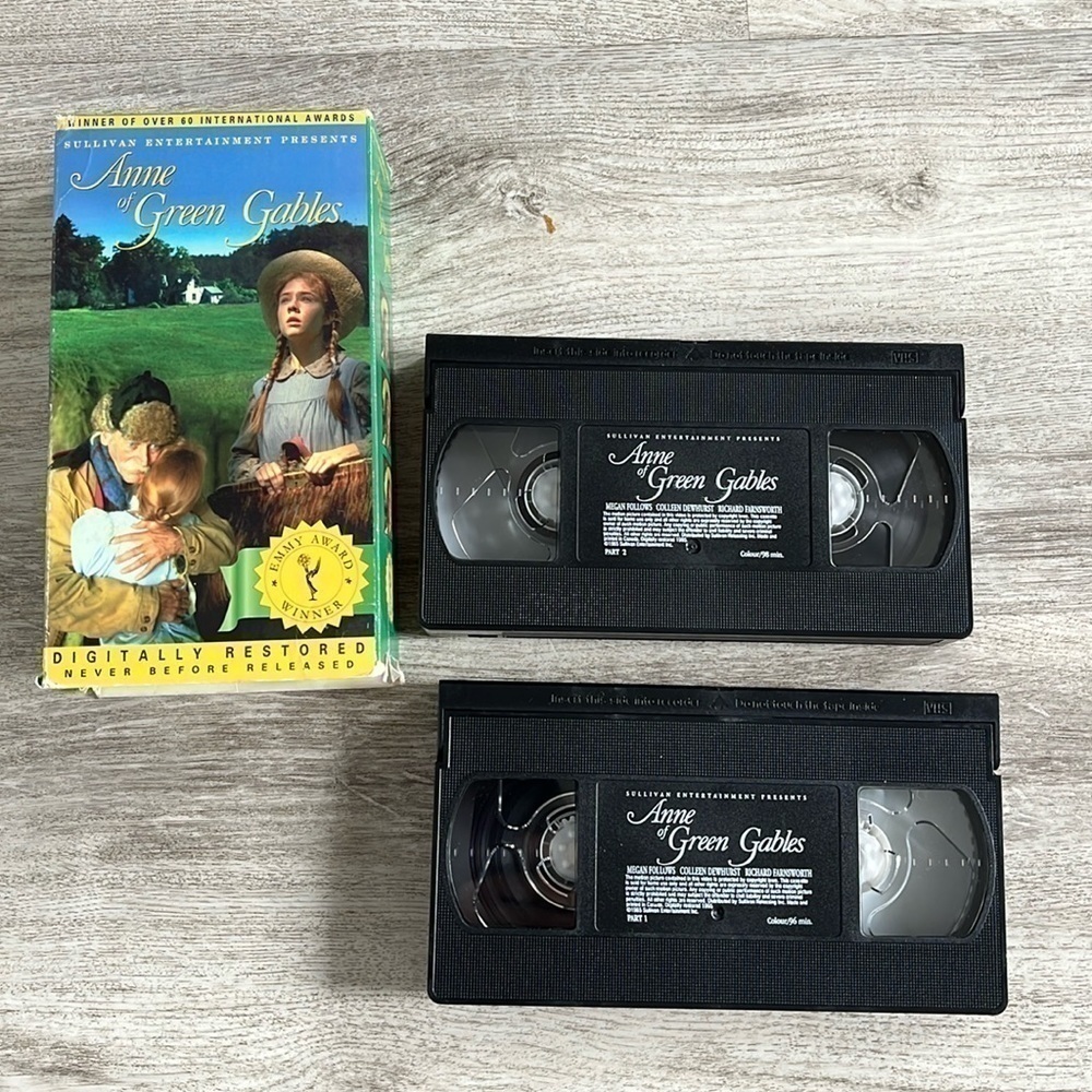 Vintage Anne of Green Gables VHS Sullivan Canada